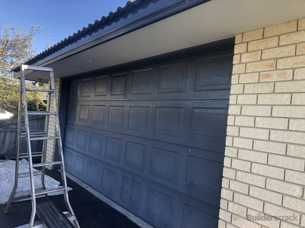painting fascia garage  door letabox  new gutter downpipes  roof washed looked amazing ready to sell