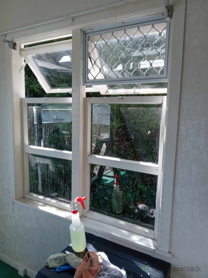 For Deep clean- internal and external window glass and frames
