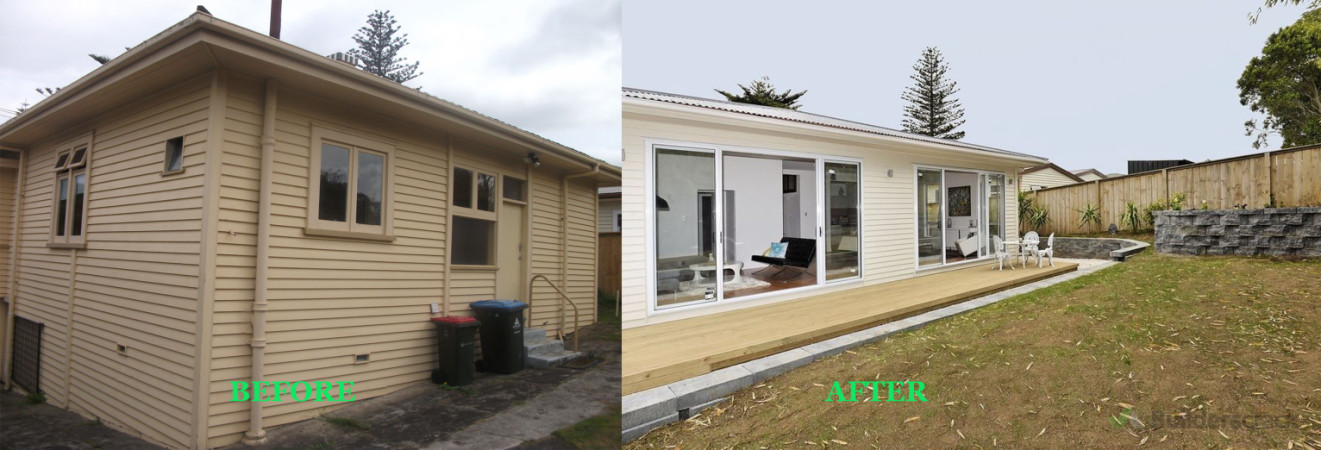 Before N after exterior