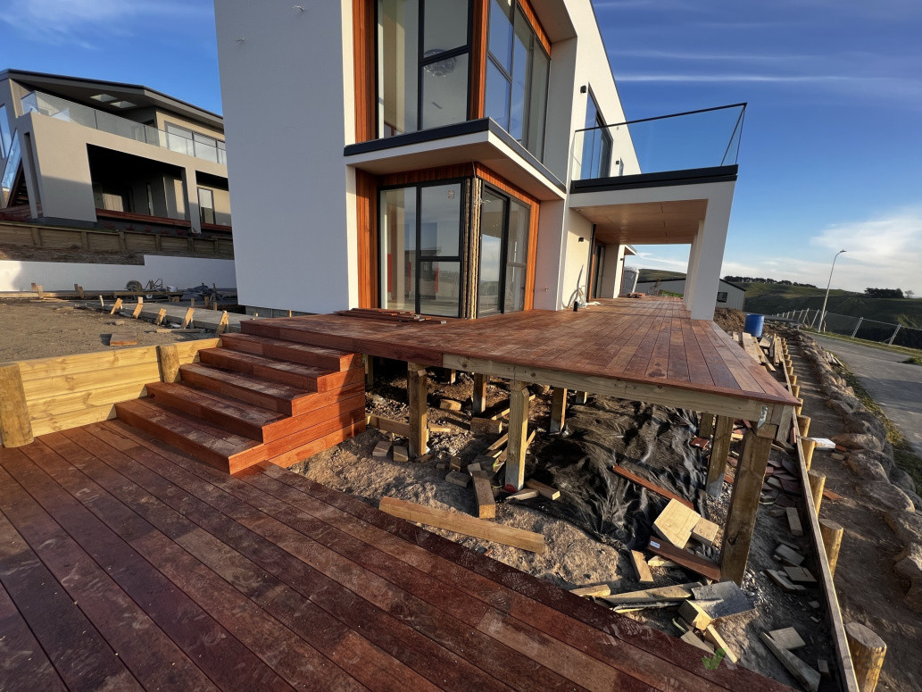 Elevated Decking Construction