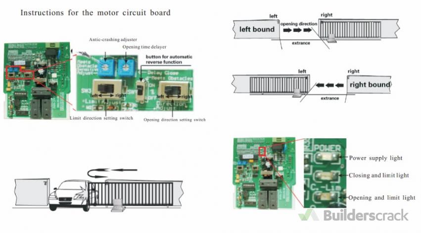 Schematic Electric Gate Wiring Diagram