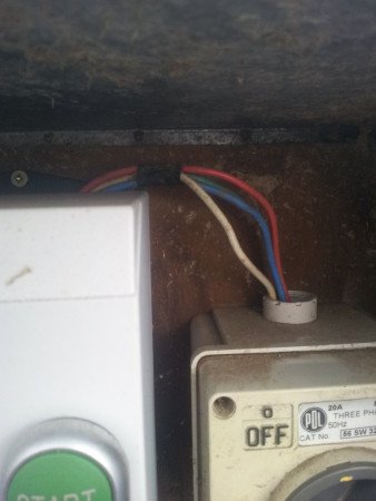 is the garage wiring safe?