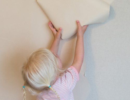 A 3yo’s Take on Having Plasterers in the Home
