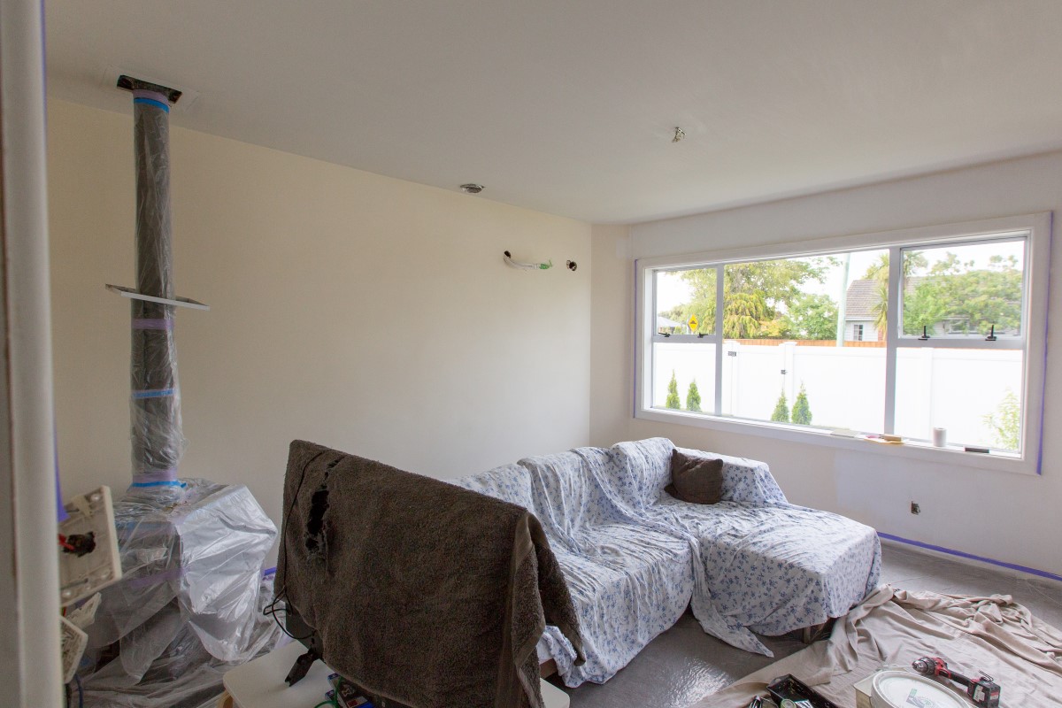 Living Room Plaster Renovation