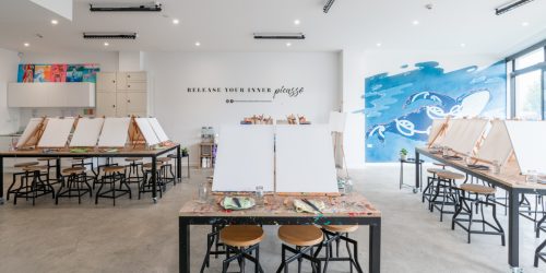 Lights, Paint, Action! This Christchurch Art Studio Gets A Refresh