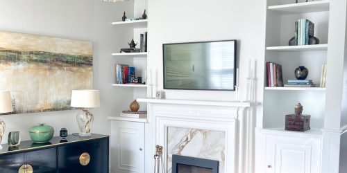 Fireplace Shelves Took This 1910 Villa From Ordinary To Elegant