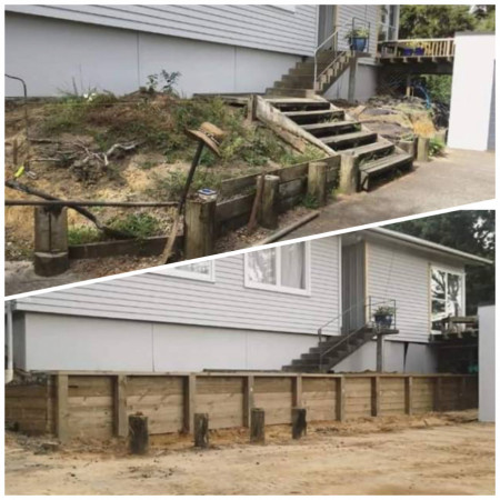 Retaining wall