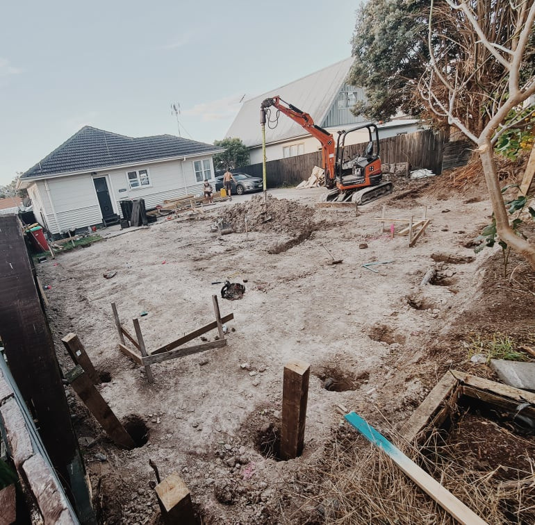 Site Foundations & Slab Prep