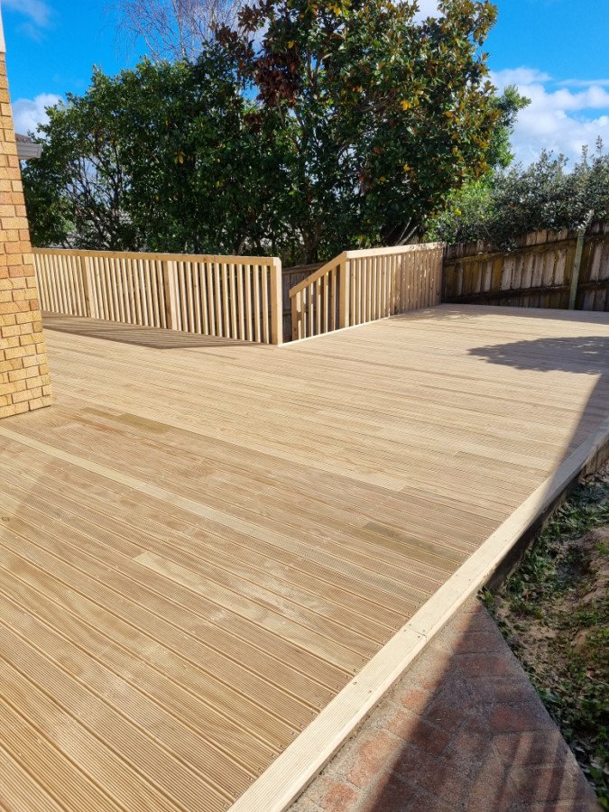 70m2 new deck @ unsworth heights