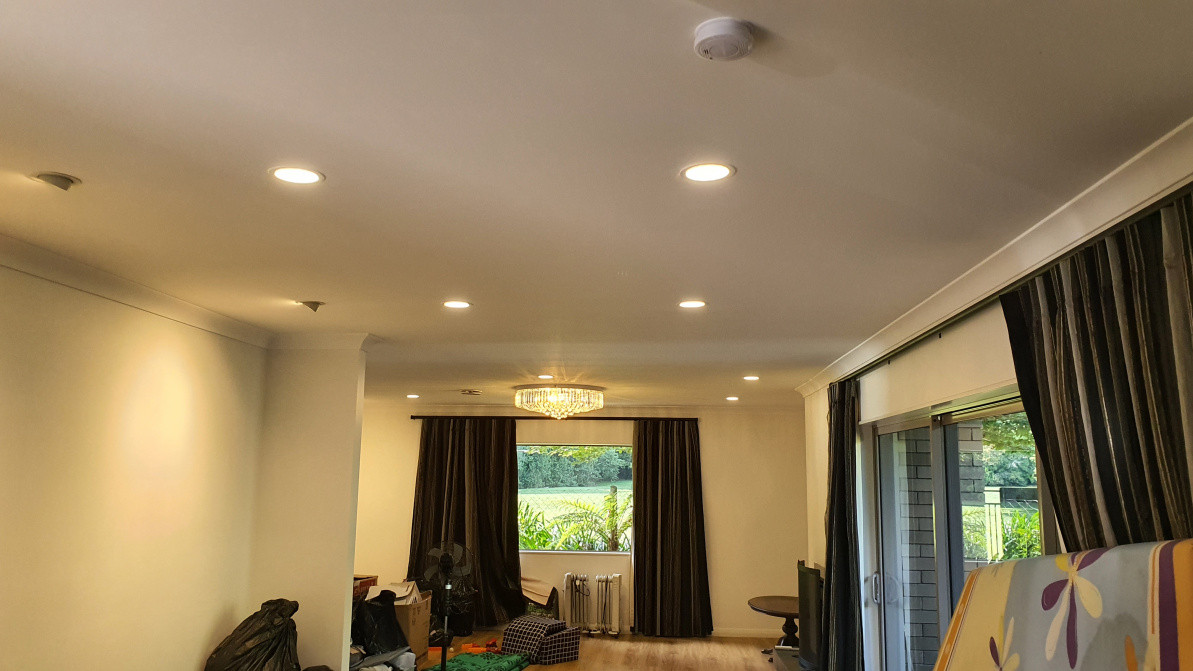 LED upgrade and Chandelier install