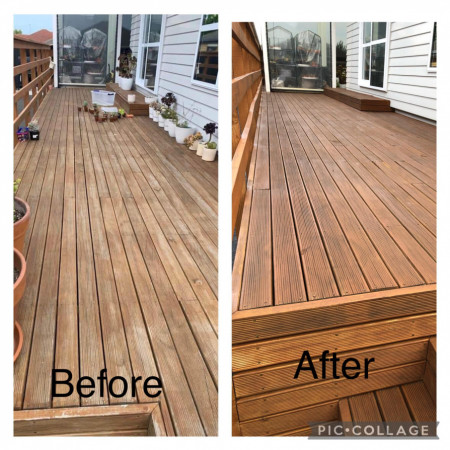 Deck Staining