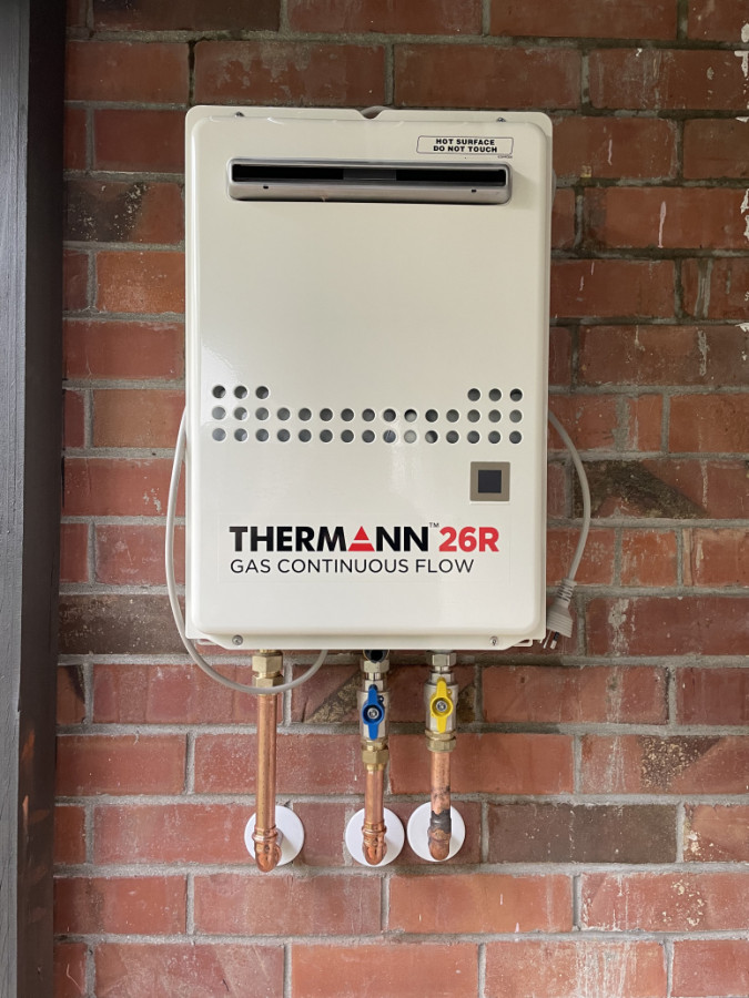 Thermann 26R Lpg continuous hot water heater