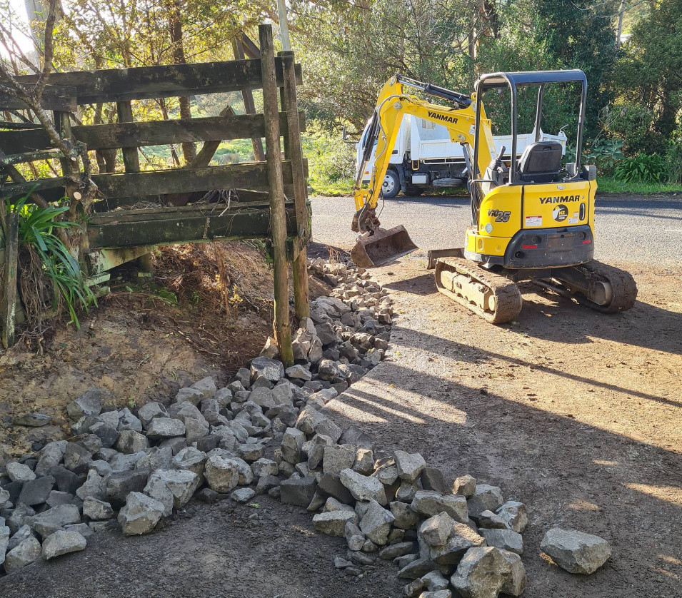 Gabion Silt Drain