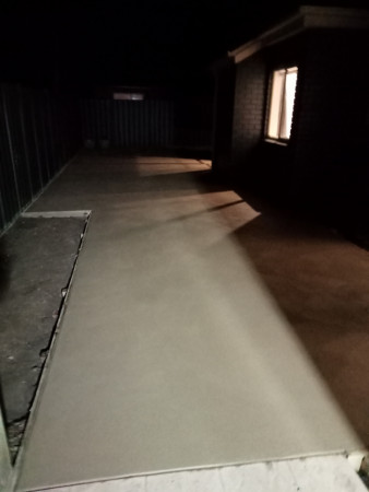 9pm finish (sponge) will be cut in 2 days time