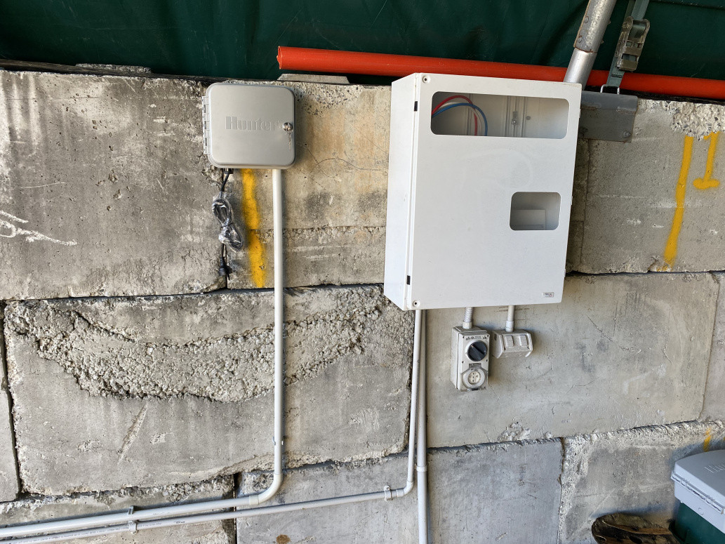 Irrigation controller for local nursery