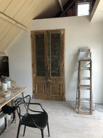 Awesome 100 year old Egyptian doors Ensuite to the master bedroom