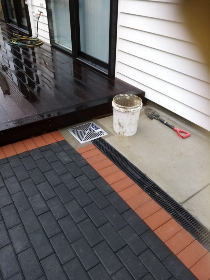 After surface water drainage