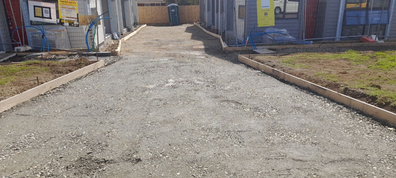 Driveway preparation