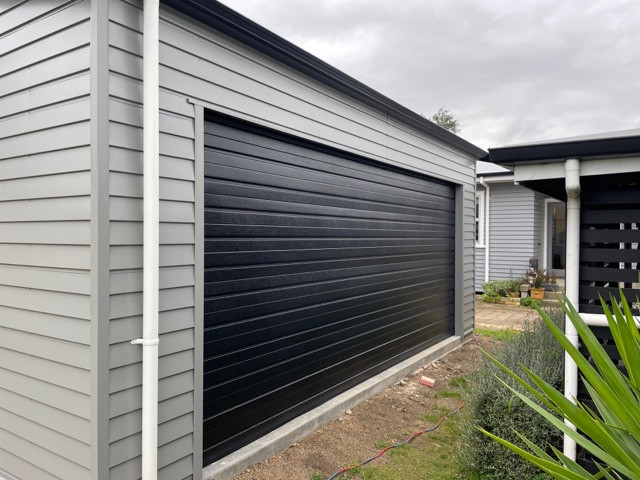 Sectional Door supplied and installed with a Merlin Motor.