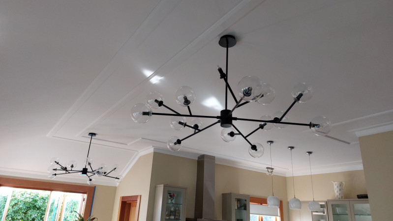 Ceiling in the Kitchen & lounge