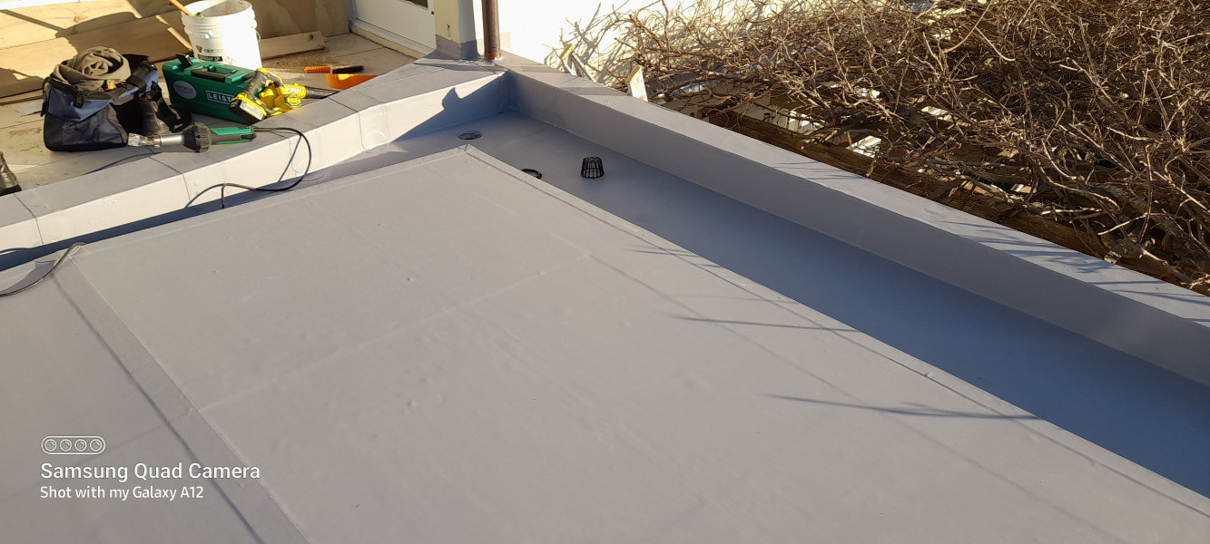 GAF Evergrad TPO membrane