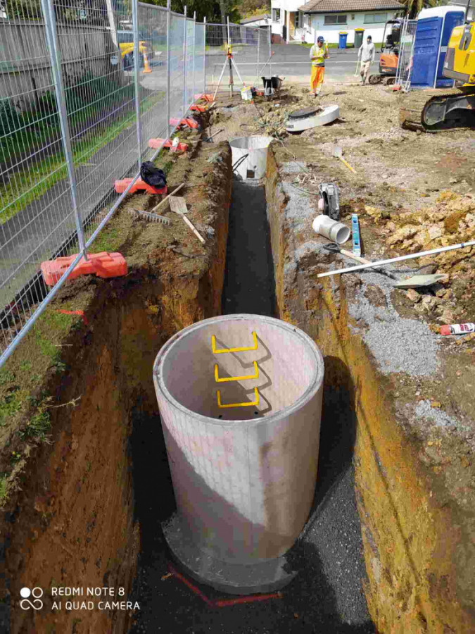 14 lot subdivision, Massey