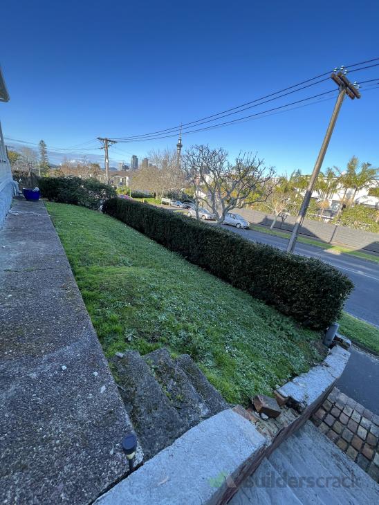 Spray grass, weed mat and replant NZ grasses ( 777010) Builderscrack