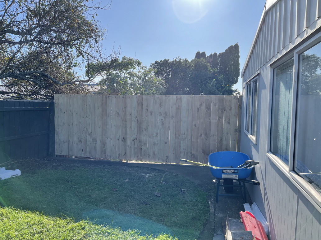 1.8m Height timber fence