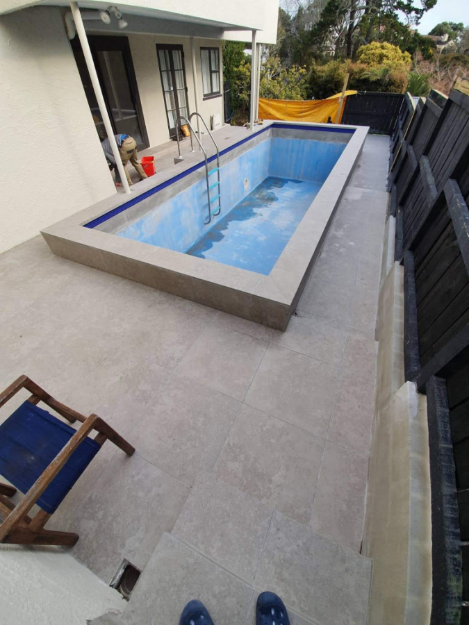 Swimming pool Tiling works