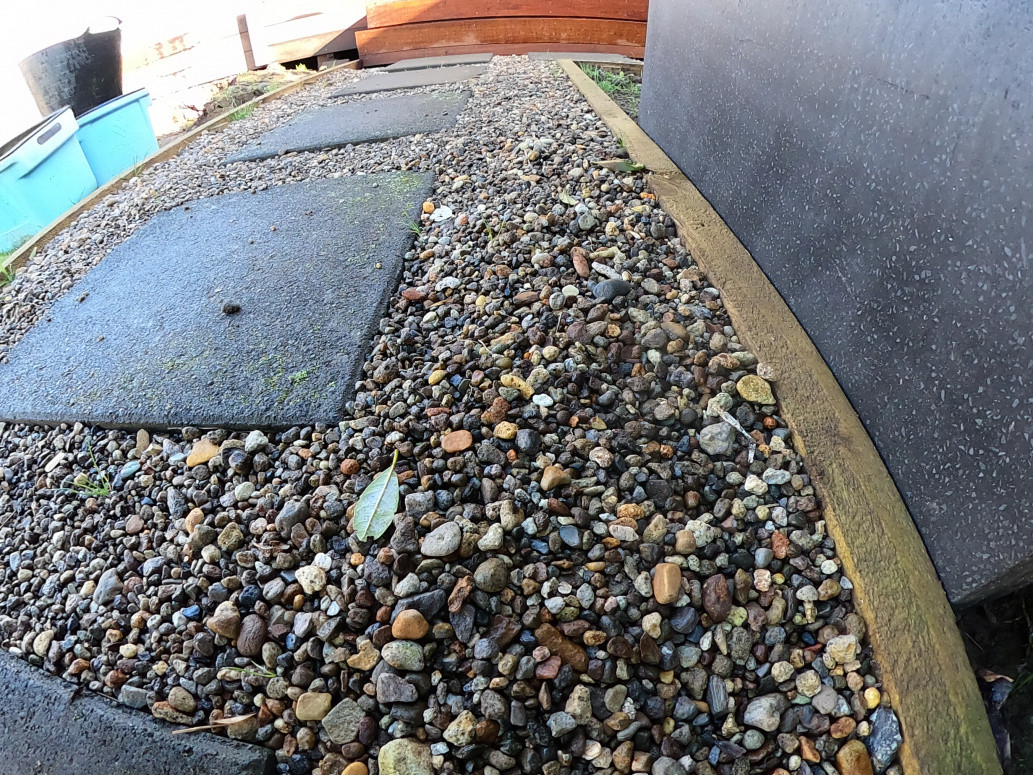 Paving with Waikato Fleck