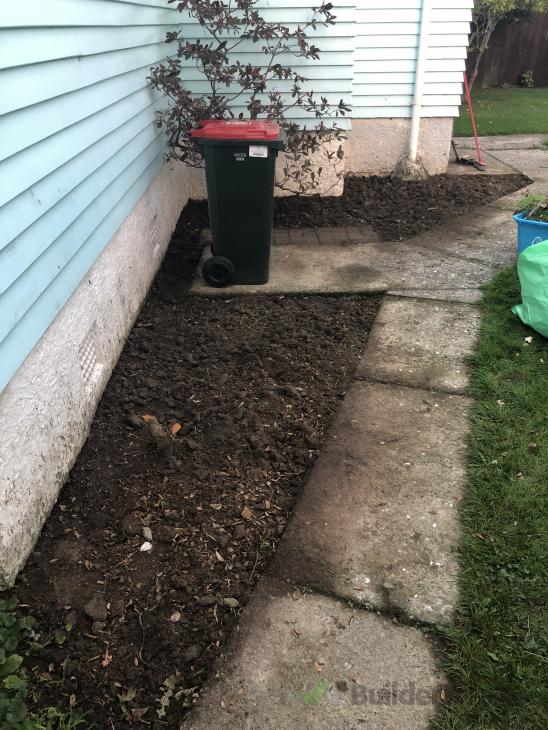 Preparation of house foundations for painting ( 783525) Builderscrack