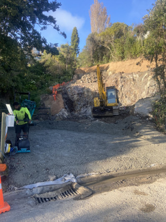 6 weeks of excavation on cashmere job. Breaking rock for about 4 weeks straight was quiet painful but happy to have completed it