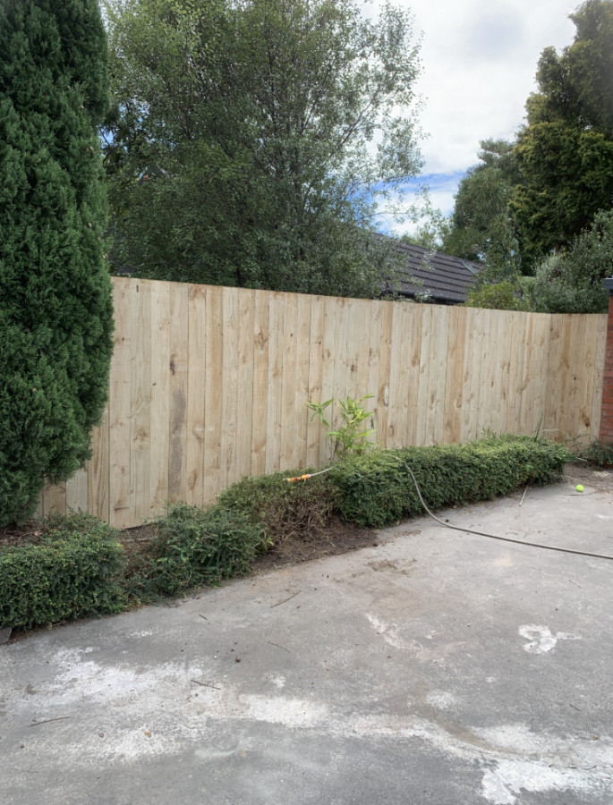 Replacement Side Boundary Fence