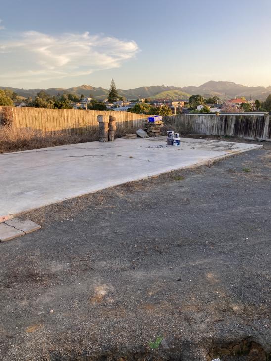 9.6 x 6m New Versatile Kitset Garage assembly on site December this