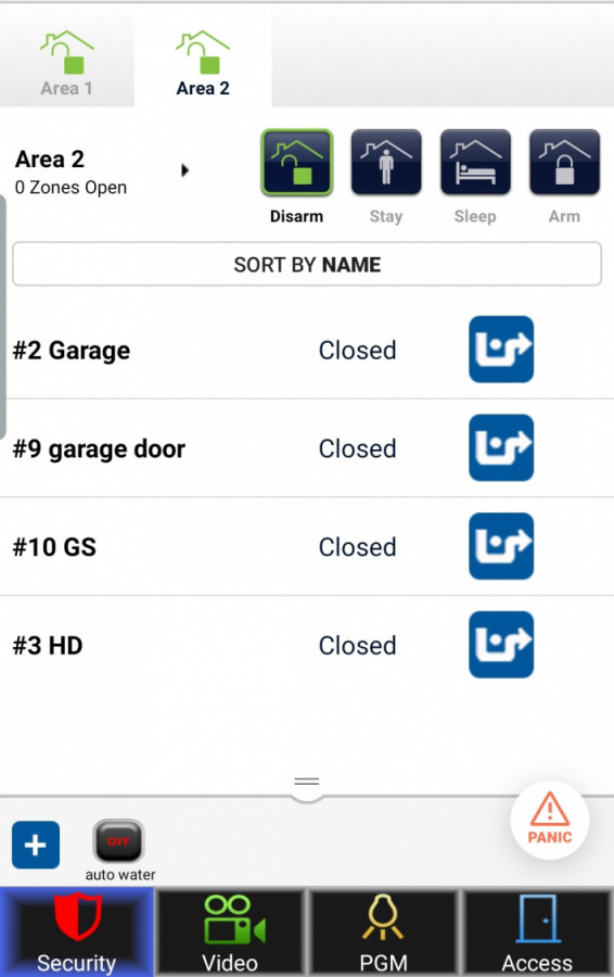 App interface