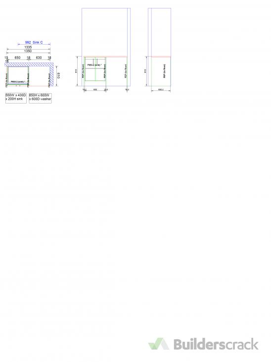 Install Laundry cabinet, Stone benchtop and Top-mount sink (#794042 ...