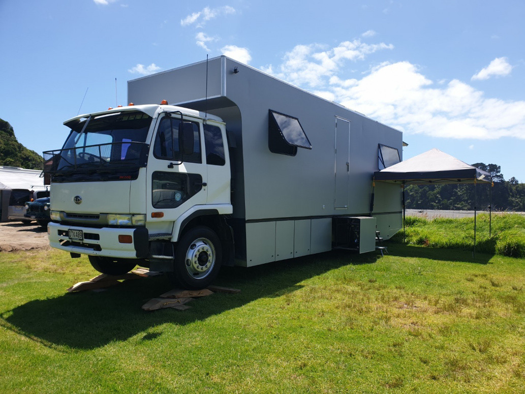 A motorhome i custom designed and built , check out my projects for more photos