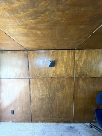 Installed new wall light/power point in garage