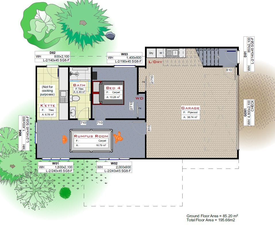 Elite Ground Floor Plan