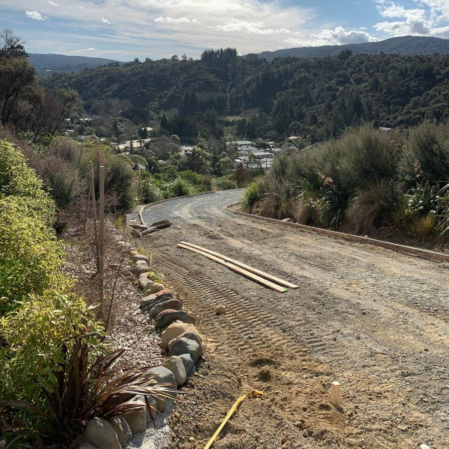 Upper Hutt 60m Long Concrete Driveway Builderscrack