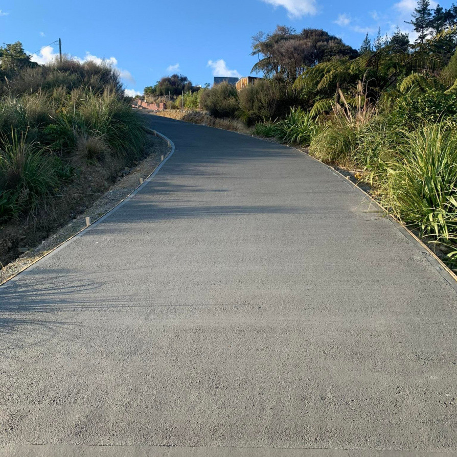 Upper Hutt 60m Long Concrete Driveway Builderscrack