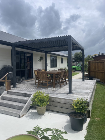 Nouveau Shutter Gazebo 3m x 3m