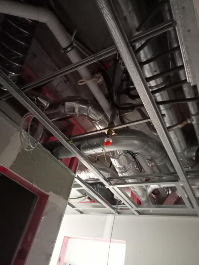 PVC pipe work