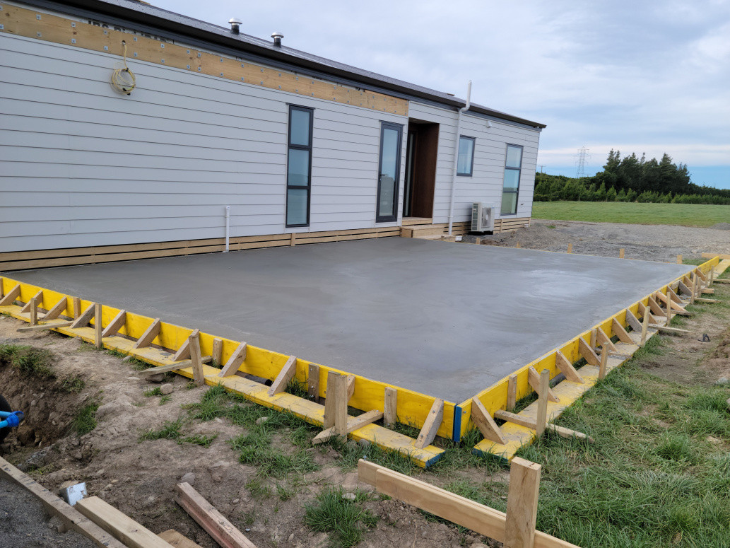 Garage foundation