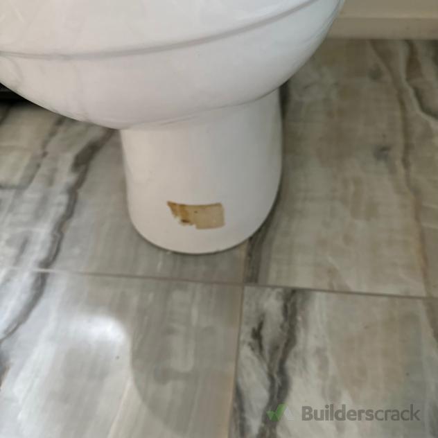 Affix toilet to tiled floor ( 802651) Builderscrack