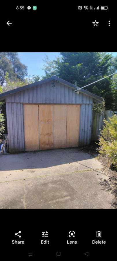 Timber Garage doors