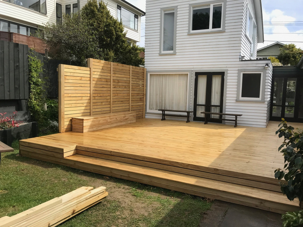 New Extended Decking