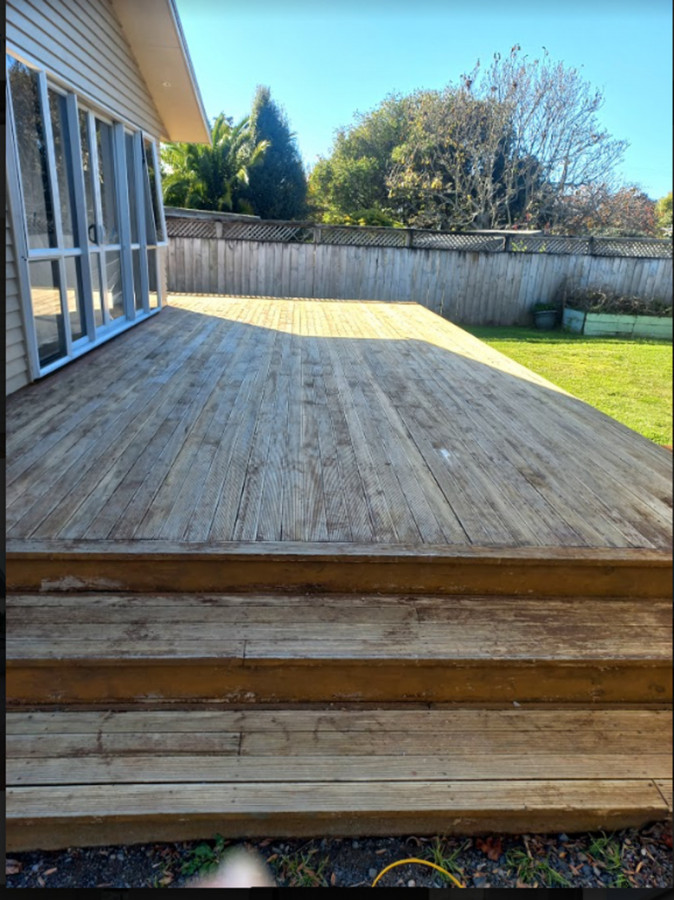 Before - Deck