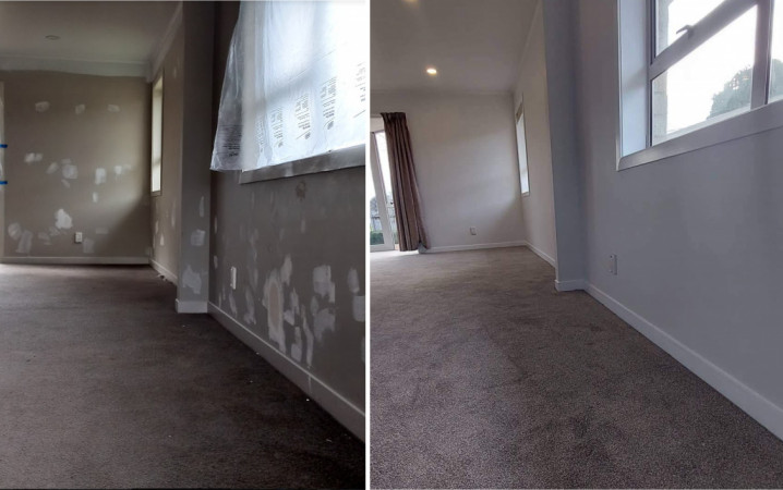 Plastering Work - Before and After