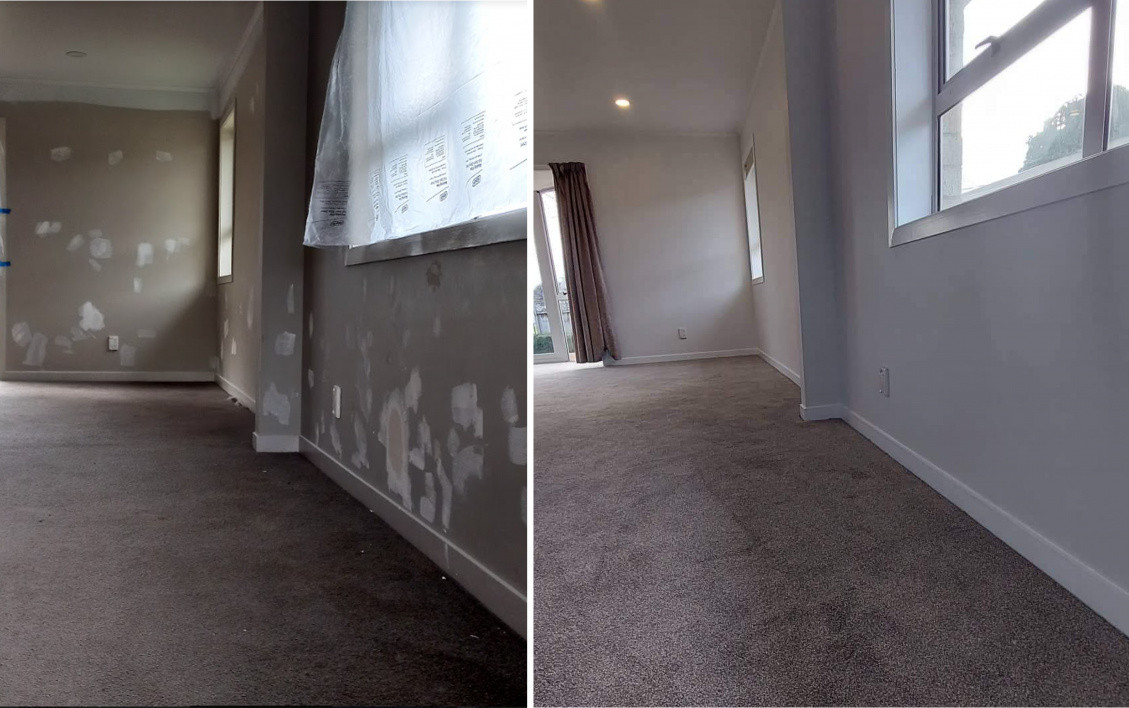 Plastering Work - Before and After